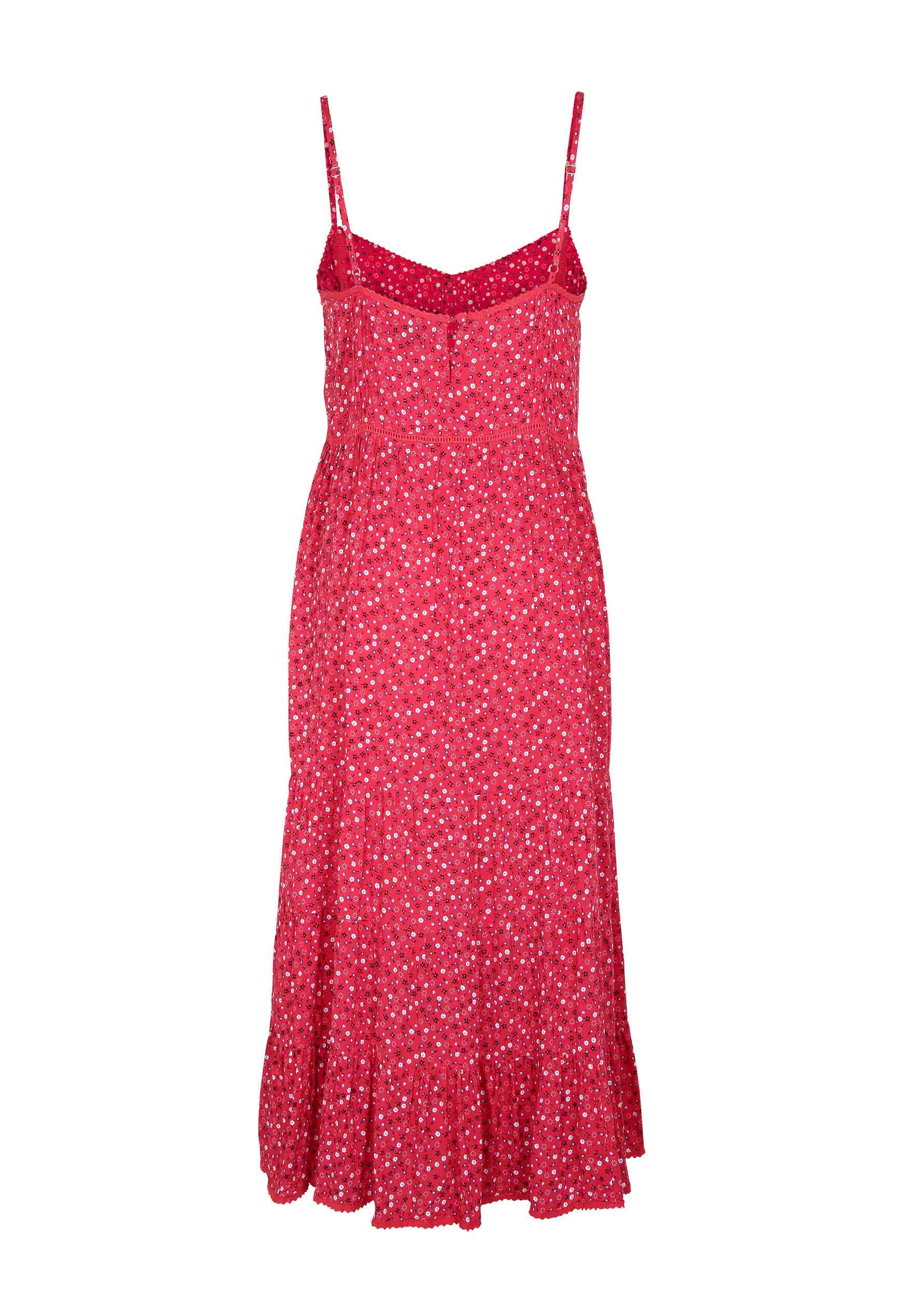 Daphne Easy Days Midi Dress Red