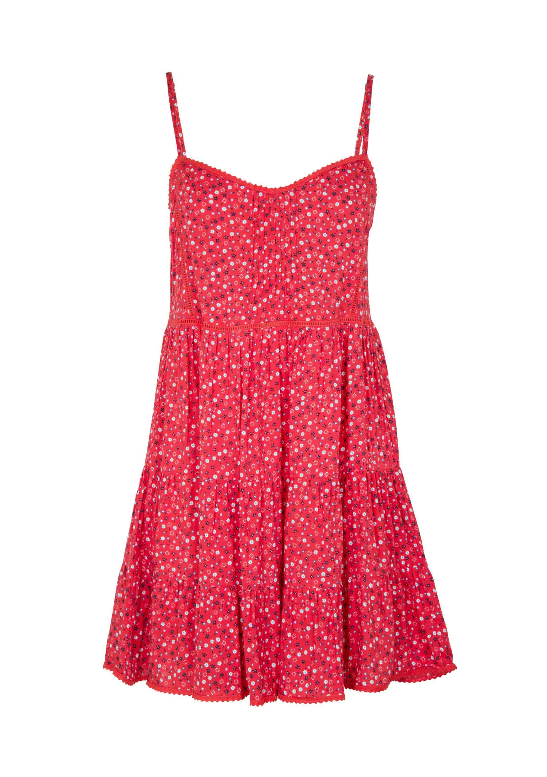 Daphne Easy Days Mini Dress Red