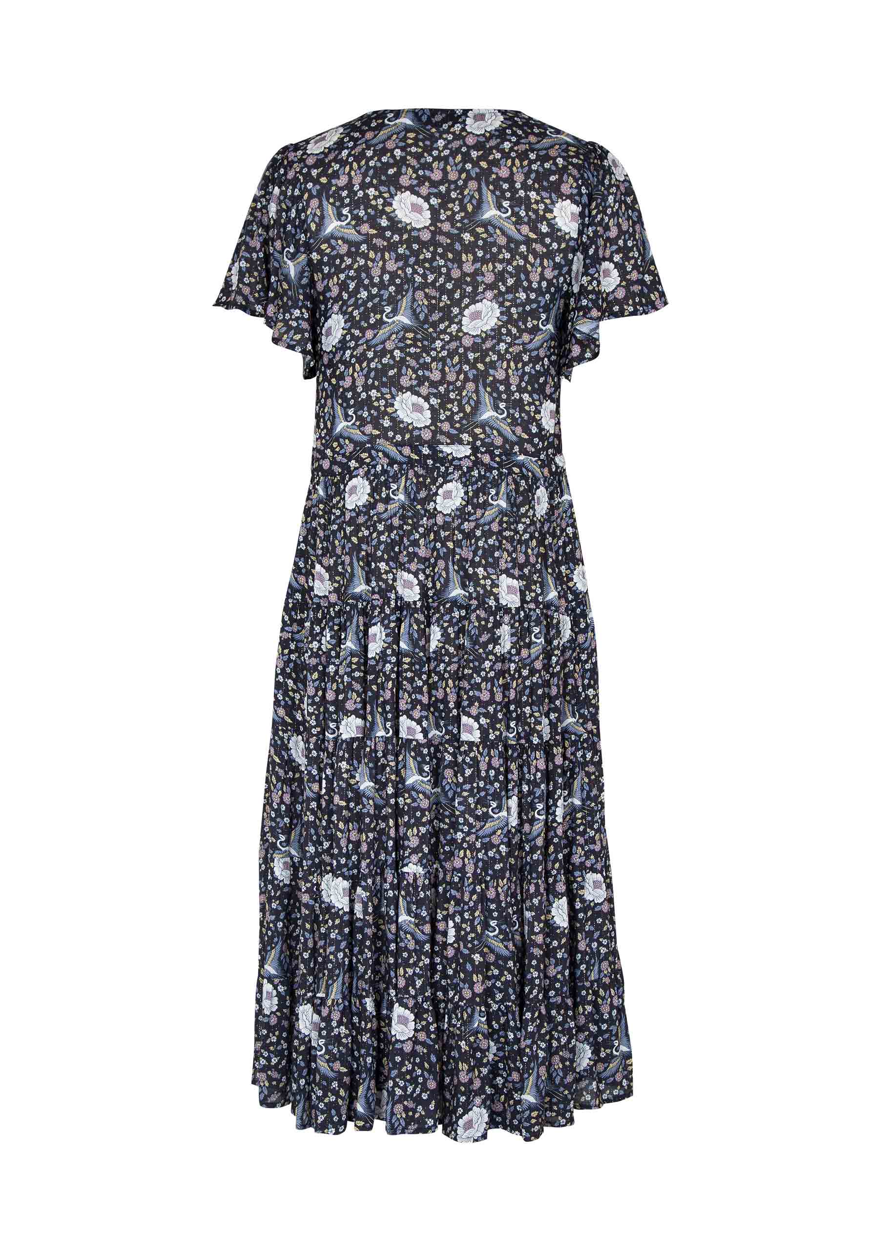 Valentina Fiesta Day Dress Black