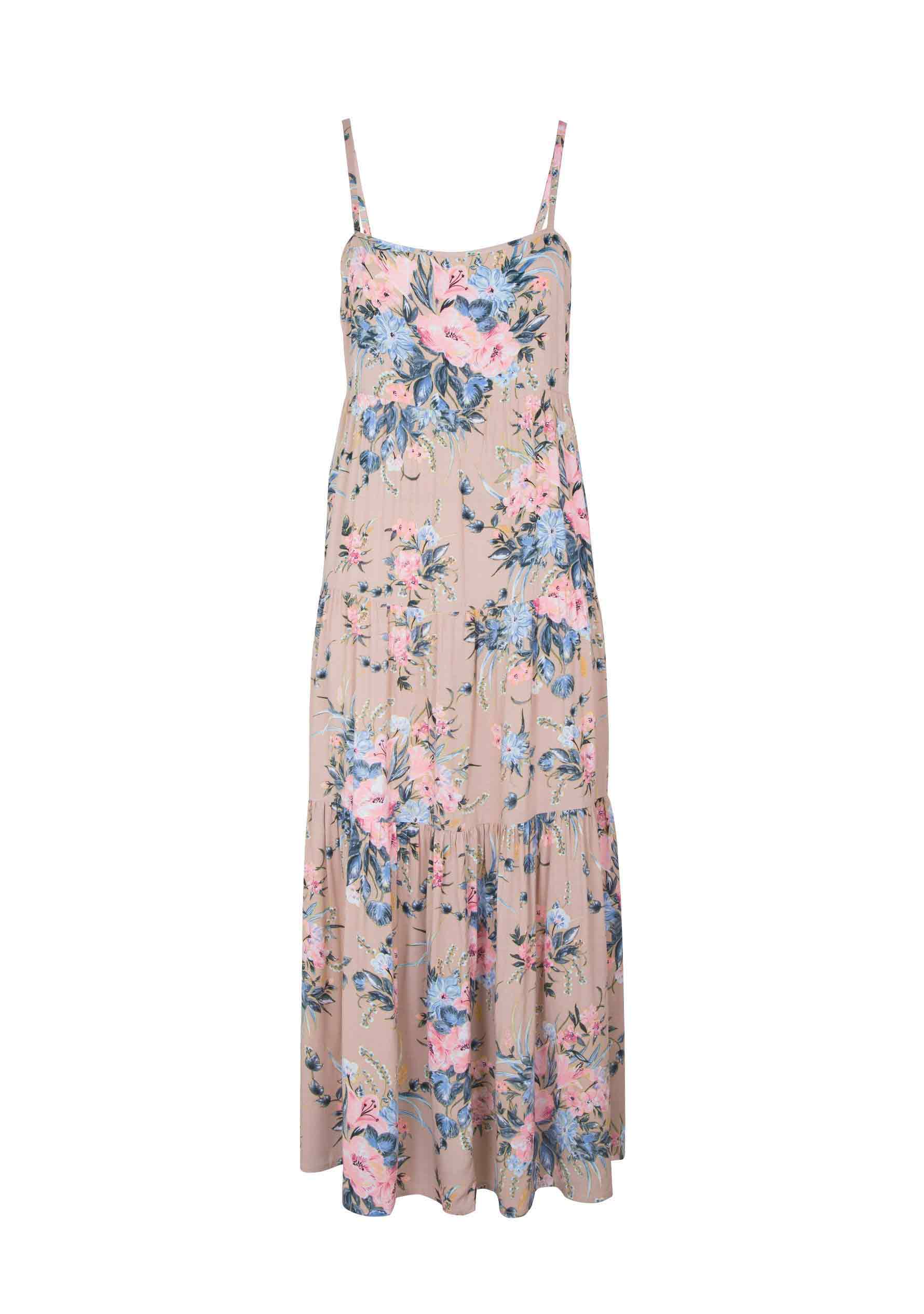 Scarlett Wrap Maxi Dress Blush